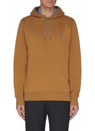 Main View - Click To Enlarge - PS PAUL SMITH - Logo embroidered hoodie