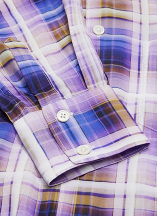  - OUR LEGACY - 'Coco 70's' check print shirt