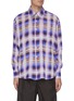 Main View - Click To Enlarge - OUR LEGACY - 'Coco 70's' check print shirt