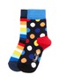 Main View - Click To Enlarge - HAPPY SOCKS - Big Dot kids socks 2-pack set