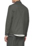 Back View - Click To Enlarge - BARENA - 'Canal Fero' notch lapel blazer