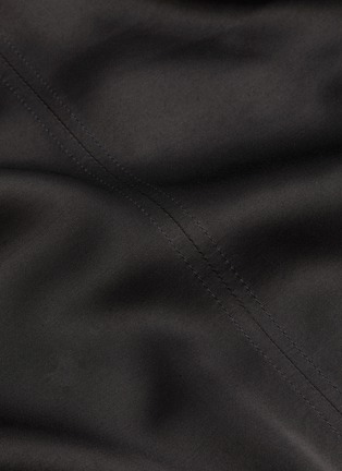 Detail View - Click To Enlarge - JW ANDERSON - Drape tabs slip satin midi dress