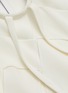  - JW ANDERSON - Basketweave fluid faille ribbon blouse