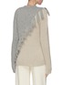 Back View - Click To Enlarge - JW ANDERSON - Tassel front colourblock wool cashmere blend sweater