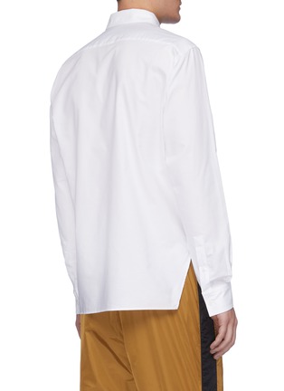Back View - Click To Enlarge - ACNE STUDIOS - Face patch point collar shirt