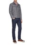 Figure View - Click To Enlarge - ISAIA - Snap front light quilt shirt jacket