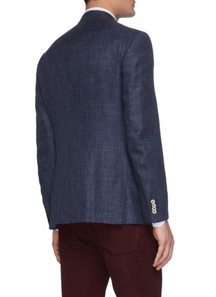 Back View - Click To Enlarge - ISAIA - 'Gregorio' silk blend blazer