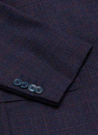  - ISAIA - 'Gregorio' notch lapel wool-silk blend suit