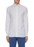 Main View - Click To Enlarge - ISAIA - 'Milano' stripe button down shirt