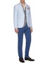 Figure View - Click To Enlarge - ISAIA - 'Milano' stripe button down shirt