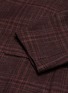  - ISAIA - 'Gregorio' notch lapel check cashmere-silk blend blazer