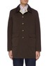 Main View - Click To Enlarge - ISAIA - Contrasting lining water repellent button-down coat