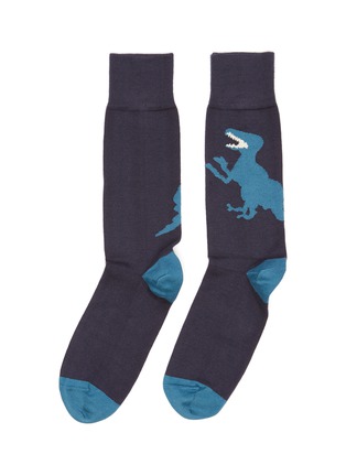 Main View - Click To Enlarge - PAUL SMITH - Dinosaur print socks