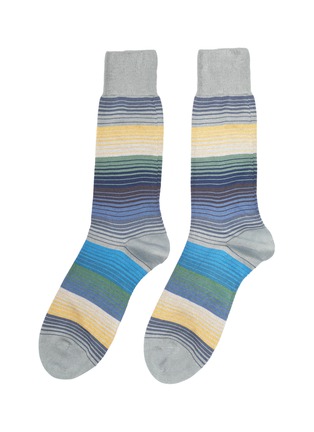 Main View - Click To Enlarge - PAUL SMITH - 'Lenzo' stripe socks