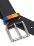 Detail View - Click To Enlarge - PAUL SMITH - Bright stripe loop keeper belt