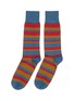 Main View - Click To Enlarge - PAUL SMITH - Colorblock stripe socks