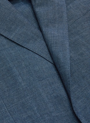  - LARDINI - Notch lapel linen tencel suit
