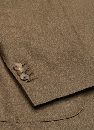  - LARDINI - Notch lapel garment dyed casual blazer