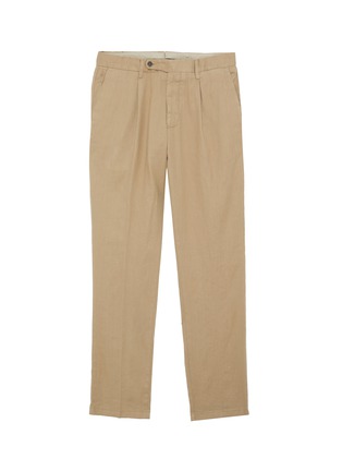 Main View - Click To Enlarge - LARDINI - Darted stretch chinos