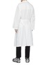 Back View - Click To Enlarge - MAISON MARGIELA - Belted nylon trench coat