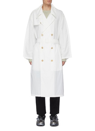 Main View - Click To Enlarge - MAISON MARGIELA - Belted nylon trench coat