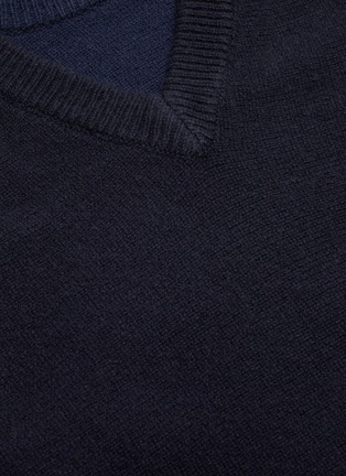  - MAISON MARGIELA - Double layer cutout side tie sweater
