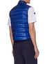 Back View - Click To Enlarge - MONCLER - Zip front quilted gilet