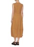 Back View - Click To Enlarge - FFIXXED STUDIOS - Ruch Neck Panel Tier Dress