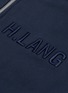  - HELMUT LANG - Standard logo embroidered hoodie