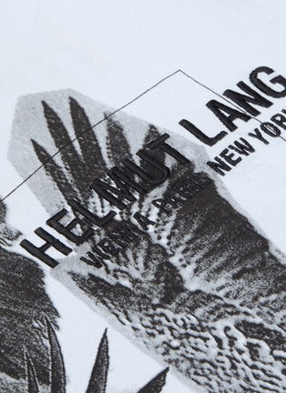  - HELMUT LANG - Standard eagle print T-shirt
