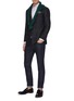 Figure View - Click To Enlarge - RING JACKET - Notch lapel check plaid blazer
