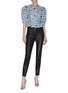 Figure View - Click To Enlarge - ROTATE - 'Christina' sequin lantern sleeve top