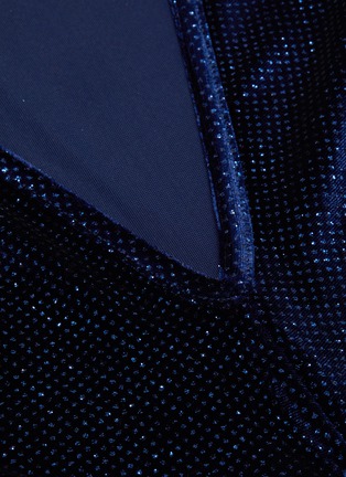 Detail View - Click To Enlarge - ROTATE - 'Number 7' glitter dress