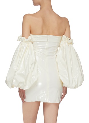 Back View - Click To Enlarge - ROTATE - 'Phoebe' gathered mini dress