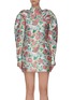 Main View - Click To Enlarge - ROTATE - 'Kim' floral print puff sleeve dress