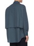 Back View - Click To Enlarge - FFIXXED STUDIOS - Asymmetric hem checked layer placket shirt