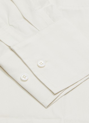  - FFIXXED STUDIOS - 'Ayako' chest pocket mandarin collar shirt