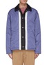 Main View - Click To Enlarge - MARNI - Contrast stripe seam bomber jacket