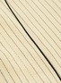 Detail View - Click To Enlarge - THE ROW - 'Malka' foldover collar contrast edge herringbone print dress