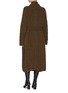 Back View - Click To Enlarge - THE ROW - 'Atra' belted bouclé open robe cardigan