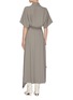 Back View - Click To Enlarge - THE ROW - 'Talisa' asymmetric hem crepe dress