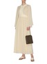 Figure View - Click To Enlarge - THE ROW - 'Smith' gathered panel silk crepe dress
