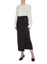 Figure View - Click To Enlarge - THE ROW - 'Bruna' textured stripe blouse
