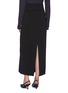 Back View - Click To Enlarge - THE ROW - 'Pillar' foldover button front midi skirt
