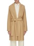 Main View - Click To Enlarge - THE ROW - 'Maddy' shawl collar belted wrap coat