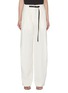 Main View - Click To Enlarge - THE ROW - Brona' belted silk-linen wide leg pants