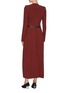 Back View - Click To Enlarge - THE ROW - 'Vana' belted silk cady wrap dress