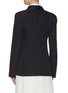 Back View - Click To Enlarge - THE ROW - 'Zori' peaked lapel double breasted wool-silk blazer