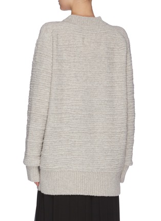 Back View - Click To Enlarge - THE ROW - 'Elaine' bouclé V-neck sweater