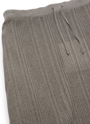 Detail View - Click To Enlarge - THE ROW - 'Marin' Sheer Metallic Maxi Skirt